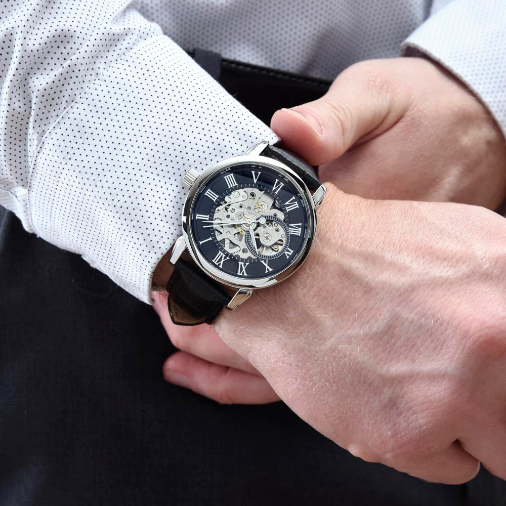 To My Dad – Luxury Openwork Watch | Leader of Our Pack, We Love You