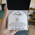 To My Daughter, I'm Always Right Here In Your Heart ~ keepsake gift shown in a gift box
