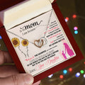 To My Mom, Thank You For Everything ~ keepsake gift shown in a gift box
